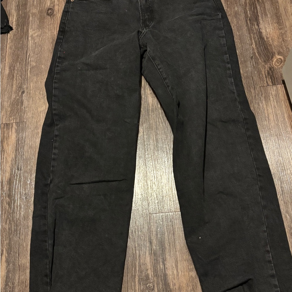 Classic Black Denim Jeans